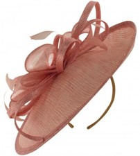 Failsworth Millinery Loops and Feathers Disc Headpiece