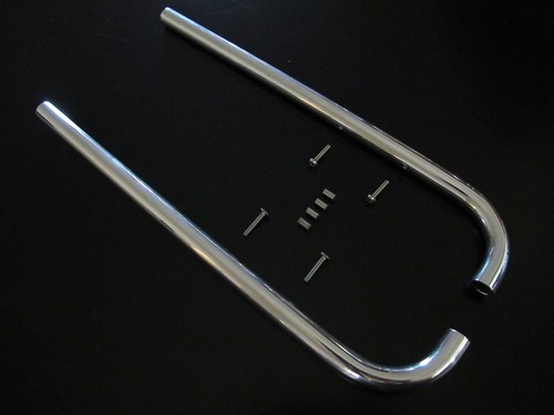 Pair exhaust straight - pair, long