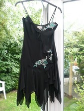 KAREN MILLEN SILK BEADED FLAPPER DRESS size 10 BNEW