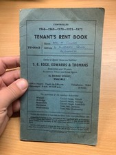 VINTAGE 1968-1972 TENANTS RENT