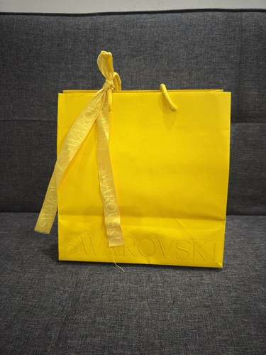 Swarovski empty yellow gift - empty,