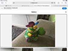 Turtle Toy. VTech 2-in-1 Push & Discover Turtle Only No Handle