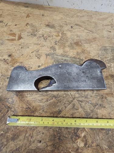 Large vintage steel mahogany - steel,