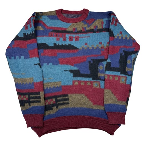 Vintage patterned knit - vintage,