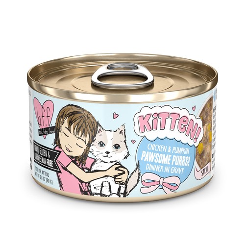 Premium kitten food with - premium,