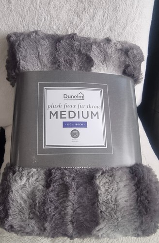 Dunelm plush faux fur - plush,