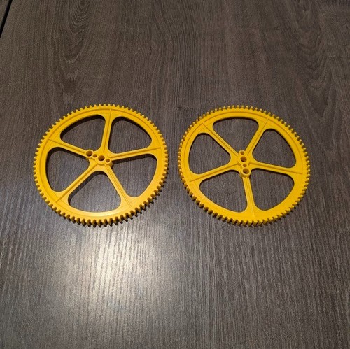 Nex large yellow gear - k'nex, 2