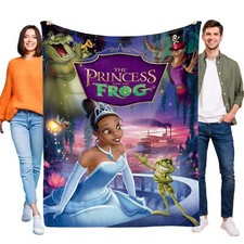 Tiana princess flannel - flannel, blanket