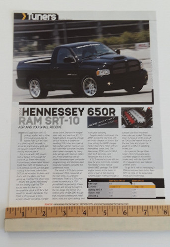 2004 hennessey 650r - hennessey,