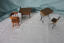Vintage Wood Dollhouse