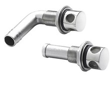 Vetus stainless steel ventilator 16mm tank vent with anti-flash gauze for boat