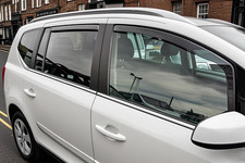 For VAUXHALL ZAFIRA B MK2 2005-2014 5 Door MPV Wind Deflectors 4pc Tinted +Clips