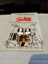 Slade PERSEVERE FAN CLUB MAG 1989