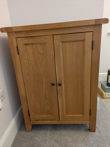 Solid oak fantastic cupboard - oak,