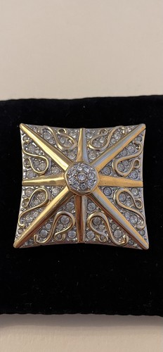 Vintage swarovski brooch - swarovski,