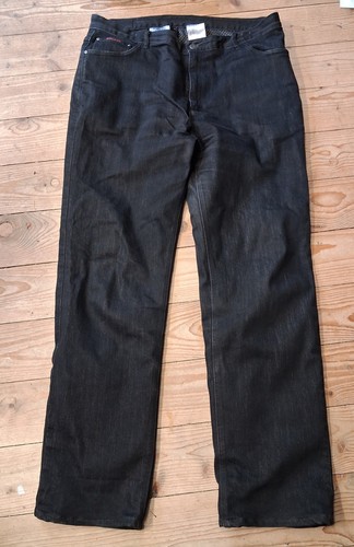 Hood motorcycle jean black 40w - black,