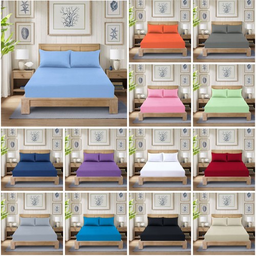 Full fitted bed sheet - fitted,