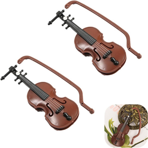 Pcs miniature violin tiny - violin,