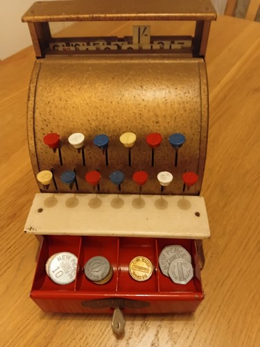 Vintage toy cash - cash, made