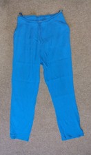 Damart ladies blue crinkle