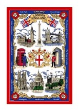 London Tea Towel Souvenir Gift