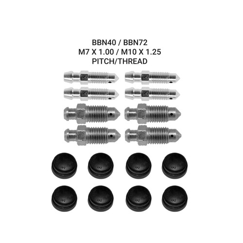 Brake caliper bleed nipples - caliper,