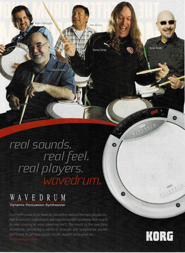 Korg wavedrum pete erskine - korg,