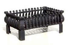 Cast Iron Fire Basket Dog