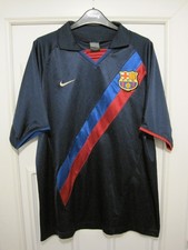 Nike Barcelona 2003-2004 Away Football Shirt. Size Large.