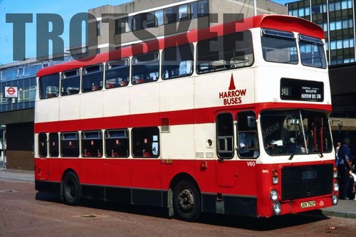 35mm slide harrow buses ailsa - harrow,