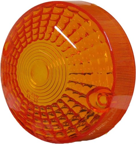 Indicator lens front amber - lens, l/h