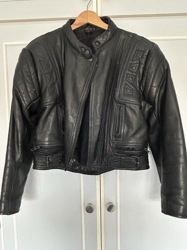 Leather jacket - leather,