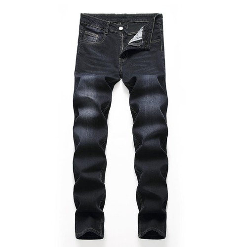 Men dark blue denim - men's, jeans