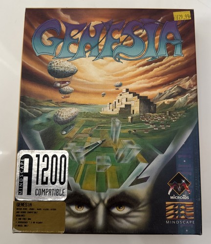 Vintage genesia big box game - genesia,