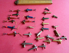 A NICE COLLECTION OF VINTAGE SMALL DEVON MINNOW LURES