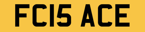 Number plate private - number,