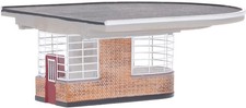44-067 Bachmann Scenecraft OO Gauge Art Deco Platform End Building (Pre-Owned)
