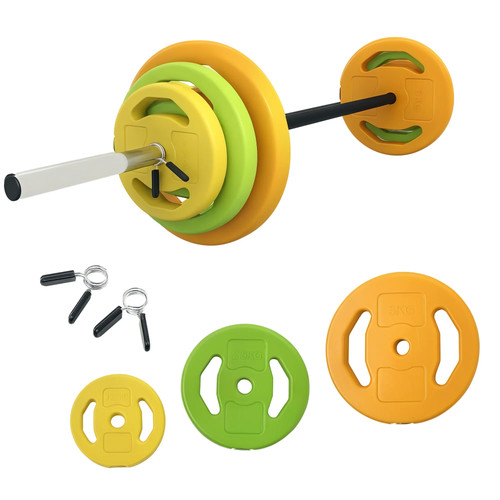 Homcom 20kg barbell weights - homcom,