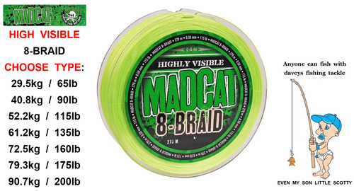 Dam madcat braid 270m - dam,