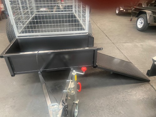 Mowing trailer - mowing,