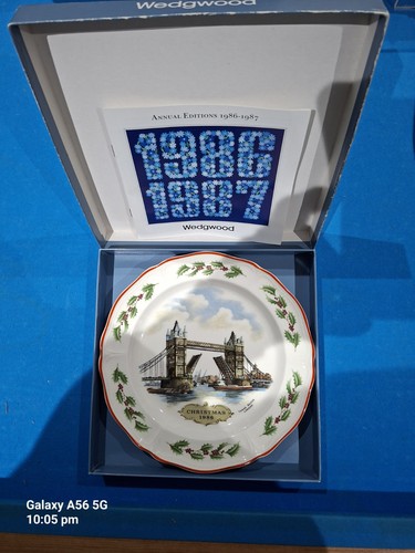 Wedgewood christmas 1986 - christmas,