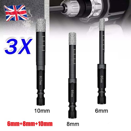 Diamond tipped dry - diamond, drill