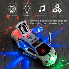 LED Car Police Toys with Music
