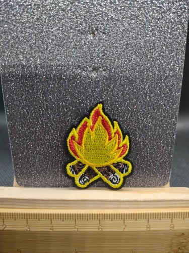 Small campfire embroidered - small,