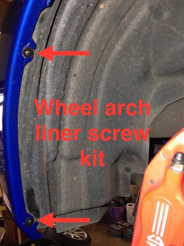 Mgf front wheel arch - mg,