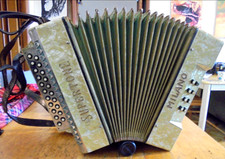 1960/70'' Milano Supertone 8 Bass Organetto Accordion