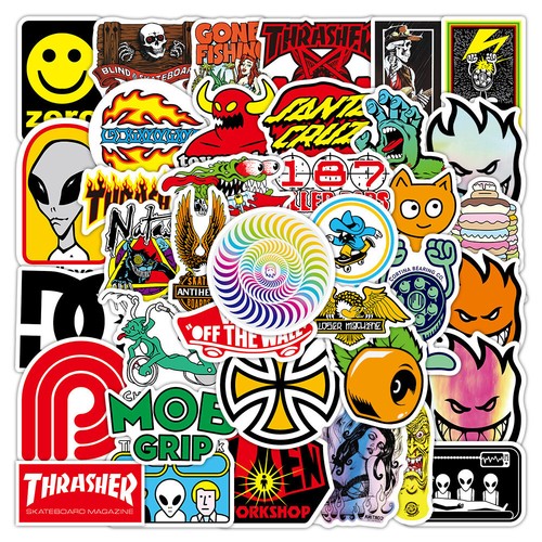 50x skateboard funky logo - 50x,