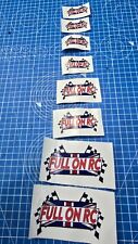 FULL ON RC VINYL DECALS 2
