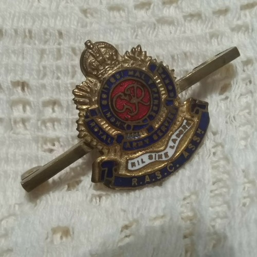 Royal army service - r.a.s.c,