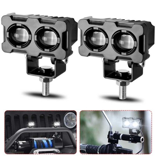 Motorcycle led headlight - 2x,
